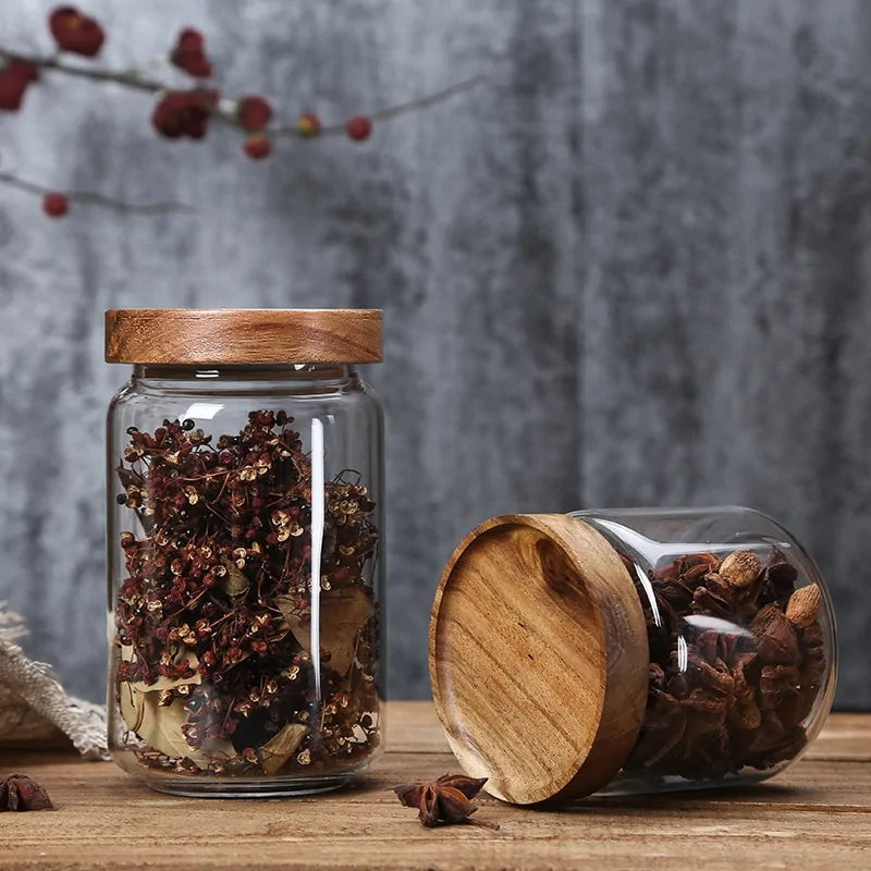 Glass Airtight Storage Jar