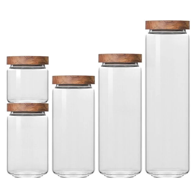 Glass Airtight Storage Jar